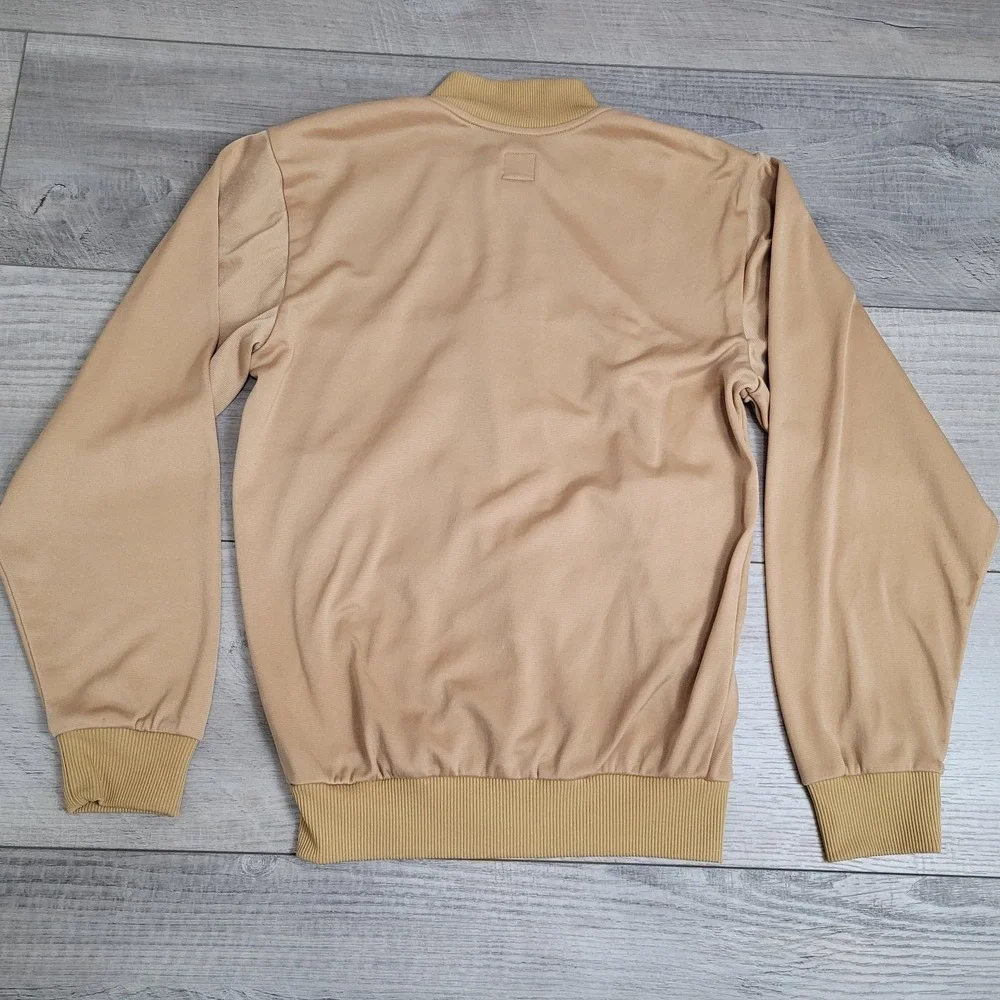 Vintage Adidas Originals Track Jacket Mens XS Brown Colorblock Trefoil‎ Y2K 2005